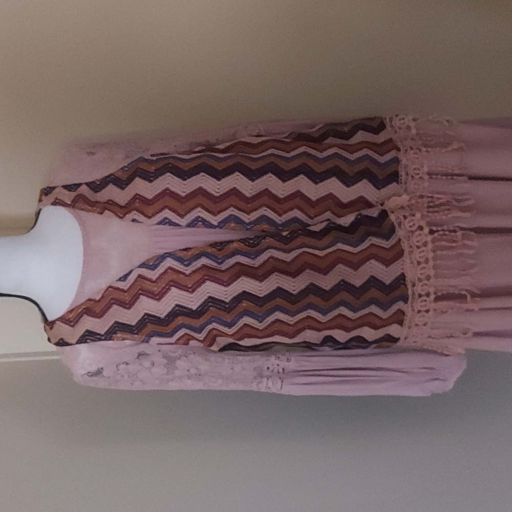 Almost Famous Multicolor Fringed Vest